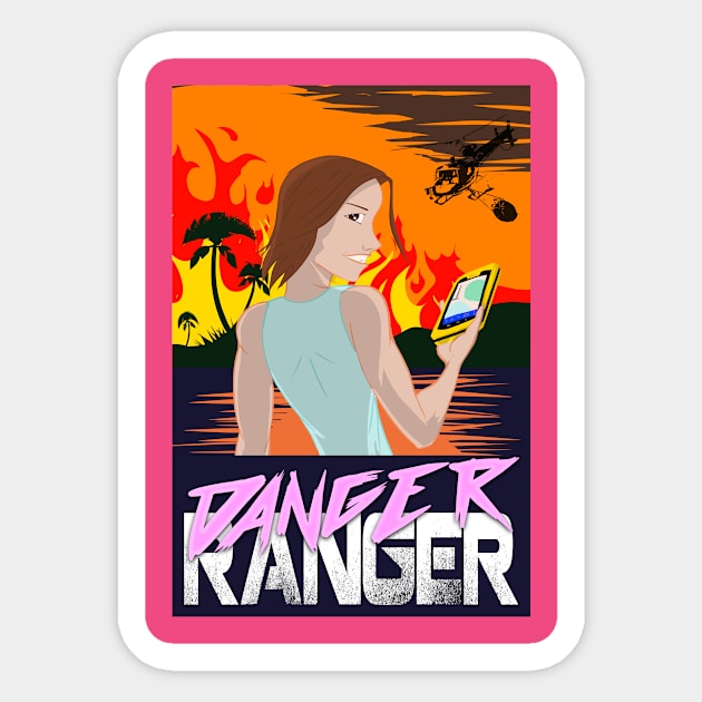 Danger Ranger Sticker by Dave